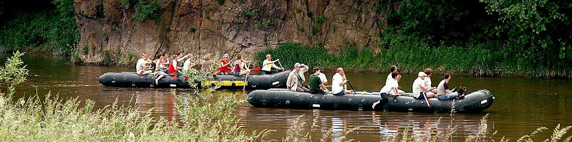 Wasserwandern auf der Mulde