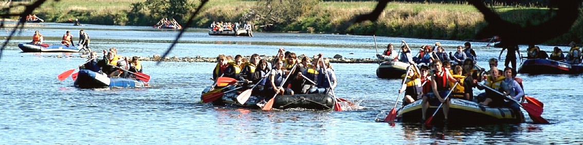 Gruppenwanderung per Boot