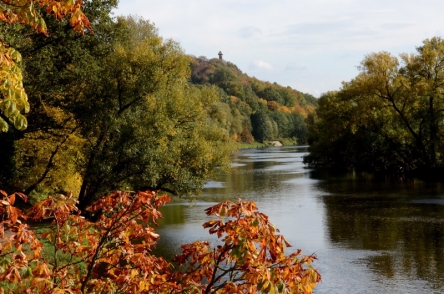 Blick von der Stadt