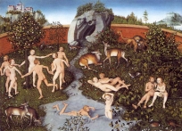 Unser Tiergarten 1530 - Gemälde Lukas Cranach d.A.