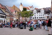 Ständchen auf dem Markt