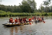 Riesen Spaß auf der Zwickauer Mulde