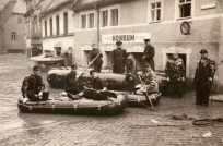 1954 feuerwehr und Rote Armee gemeinsam im Einsatz