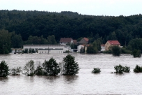 Tanndorf steht unter Wasser