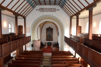 Das Kirchenschiff mit Altarraum