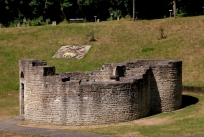 Reste der Wiprechtsburg Groitzsch