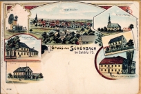 Postkarte Schönbach